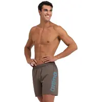 Arena Fundamentals Logo Boxer R Dark Olive-turquoise Talla: S | Bañadores Outlet | Hombre | Verde