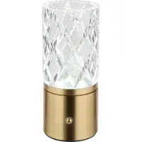 Globo 21010M, de acrílico, metal, IP20, clase III, 2,5 W, LED, 120°