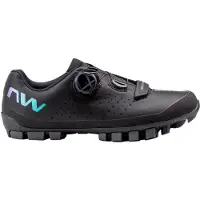 Northwave - Women's Hammer Plus - Zapatillas de ciclismo size 41,5, gris/negro