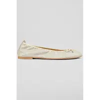 Lk bennett Fl Trilly Round Toe Gold Talla: 35 | Bailarinas Outlet | Mujer | Amarillo