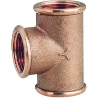 Maestrini Conector En T Bronce 2 1/2´´