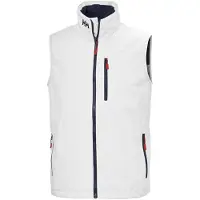 Helly Hansen para hombre. 34446 Chaleco náutico Crew 2.0 blanco (M), Casual, Poliéster, outlet 2026.