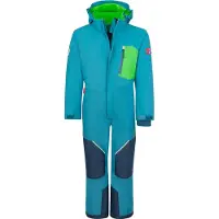 TROLLKIDS - Kid's Isfjord Snowsuit XT - Mono size 140, turquesa