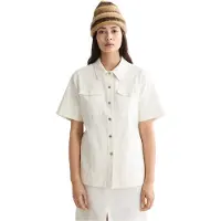 Scotch & Soda Patch Pocket Short Sleeve Shirt Eggnog Talla: 34 | Camisas Outlet | Mujer