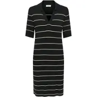 JDY Vestido 'JDYBloom' negro / blanco