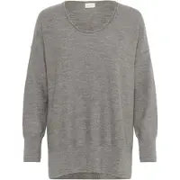 Part two Jersey 'Noura' gris moteado