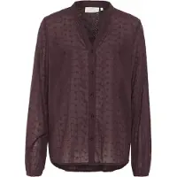 Kaffe Blusa 'KAMay' chocolate