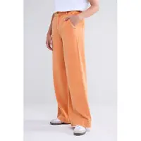 Summum Woman Flared Pants Fluid Stretch Cord Orange Talla: 32 | Pantalones Outlet | Mujer | Naranja