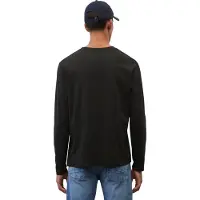 Marc O'Polo Camiseta negro / blanco