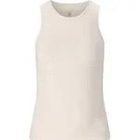 Athlecia - Women's Tinashe Halterneck Rib Top - Top size 44, blanco