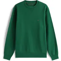 Tommy Hilfiger Sudadera 'ESS SEASONAL' verde oscuro