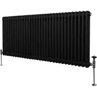 MonsterShop Calentador tradicional de dos columnas - 600 x 1462 mm - Color