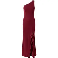 Wal G. Vestido de noche 'MILLY' burdeos