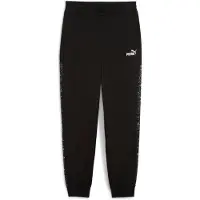 Puma Pantalón deportivo 'Ess Graphic Animal Comfort High-waist Sweatpants' negro