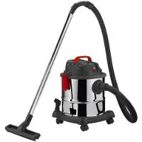 Worgrip Aspiradora , apta para uso en seco y húmedo, con un depósito de 20 litros y una potencia de 1400W. Color: plateado. Talla única / Enchufe europeo de 220V. Talla única