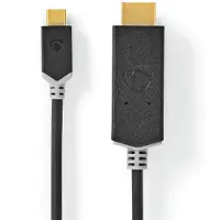 Nedis Ccbw64655at20 Cable Adaptador Usb-c A Hdmi Usb 3.2 Gen 1 4k Chapado Oro 2 M 60hz