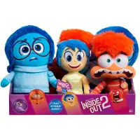 Just Play Peluche De Pixar Con Sonido Del Revés 2 Disney Surtido Inglés 20 Cm