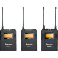 Saramonic Sistema Inalámbrico De Micrófono Para Videocámara Uwmic9 Tx9+tx9+rx9