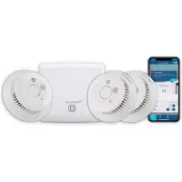 Homematic IP HmIP-SK4, Blanco, GSM, 400 metros, CE, 5 V, 118 x 104 x 26 mm