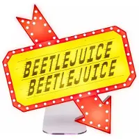Paladone Lámpara De Póster Beetlejuice 22x25 Cm