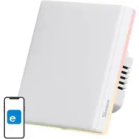Sonoff Interruptor De Pared Wifi Táctil Inteligente Tx T5 1c 1 Canal