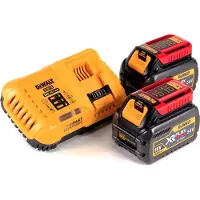 DeWalt DCB 118 T2 XR FLEXVOLT Starter set + 2x 6.0 Ah batería