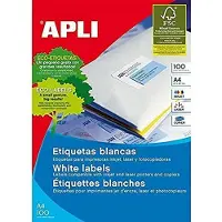 APLI Etiqueta Multiusos De 1286 Cajas 52.5x29.7 Mm