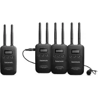 Saramonic Micrófono De Videocámara Con Sistema Inalámbrico Rx+tx+tx+tx