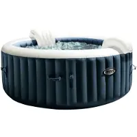 Intex Conjunto de hidromasaje con burbujas PureSpa, 196 x 71 cm, color azul