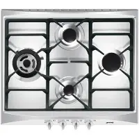 Smeg Placa De Gas Selezione Sr264xgh2 60 Cm
