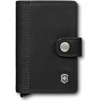 Victorinox Altius Secrid Leather Card Wallet 612681 Black, cartera de cuero con almacenaje adicional
