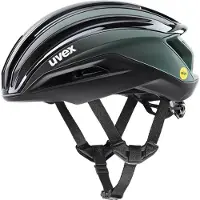 Uvex - Surge Aero Mips - Casco de ciclismo size 53-56 cm, gris/negro