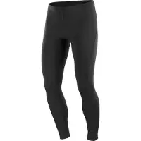 Salomon - Ropa para trail running - Shkout Core Tights M Deep Black - Talla M - Negro