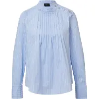 s.Oliver Black Label Blusa azul claro / blanco