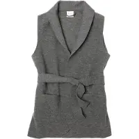 Engel - Women's Vest - Chaleco de lana merina size 42/44, gris