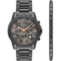 Armani Exchange Reloj analógico bronce / antracita