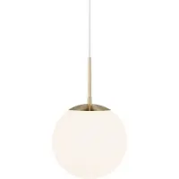 Nordlux Grant 25, diámetro 25 cm, latón, lámpara de techo esférica de una luz