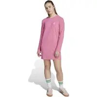 Adidas adidasVestido de manga larga de canalé ancho para niñas 164 Pink Fusion / White Niño