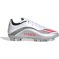 Adidas adidasBota F50 Messi League multisuelo para niños 34 Cloud White / Lucid Red / Silver Metallic Niño