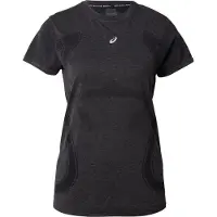 Asics - Women's Road Seamless S/S Top - Camiseta de running size XS, negro