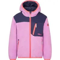 TROLLKIDS - Kid's Sandvika Turnover Jacket - Forro polar size 140, fucsia