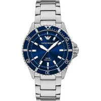 Emporio Armani Reloj analógico navy / plata