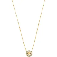 Michael Kors Cadena oro / transparente