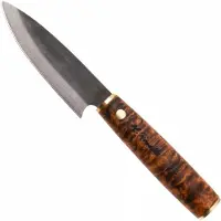 Roselli Allround Knife RW750D UHC, Stained Curly Birch, cuchillo multiusos, 12 cm