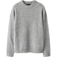 LMTD Jersey 'NLMKLEAVE' gris