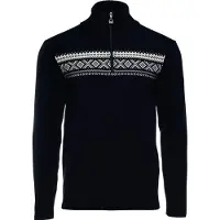 Dale of Norway - Dalestølen Sweater - Jerséis de lana merina size L, negro
