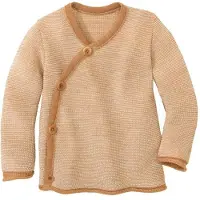 Disana - Kid's Mélange Jacket - Chaqueta de merino size 98/104, beige