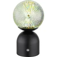 Globo 21006SS, Kov, Vidrio, IP20, Clase III, 2,5 W, LED, 120°