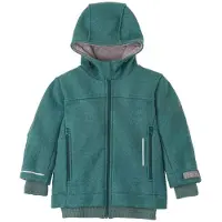 Disana - Kid's Outdoor-Jacke - Chaqueta de lana size 122/128, turquesa