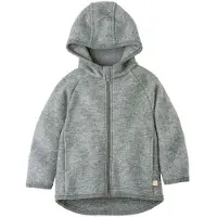 Disana - Kid's Walk-Jacke Zipp - Chaqueta de lana size 110/116, gris